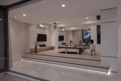 Jade Hills, Kajang, Selangor, White Otter Atelier PLT, Modern, Minimalist, Living Room, Landed, Modern Luxe