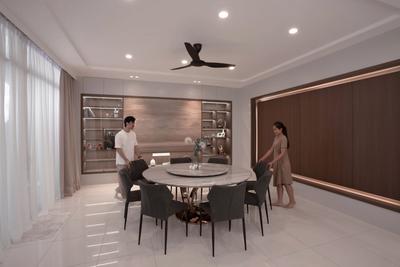 Jade Hills, Kajang, Selangor, White Otter Atelier PLT, Modern, Minimalist, Dining Room, Landed, Modern Luxe