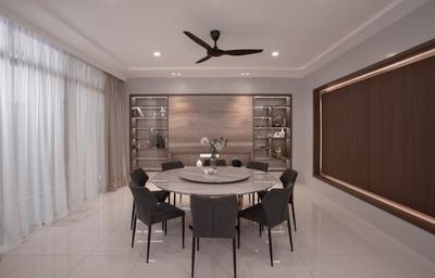 Jade Hills, Kajang, Selangor, White Otter Atelier PLT, Modern, Minimalist, Dining Room, Landed, Modern Luxe