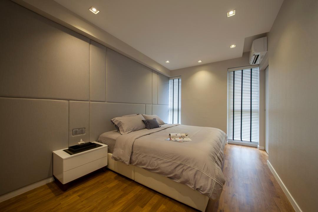 SkyTerrace @ Dawson (Block 92), Hue Concept Interior Design, Modern, Bedroom, HDB, Hotel, Suite, Sophisticated, Sleek, Elegant, Simple, Cosy, Bed, Furniture