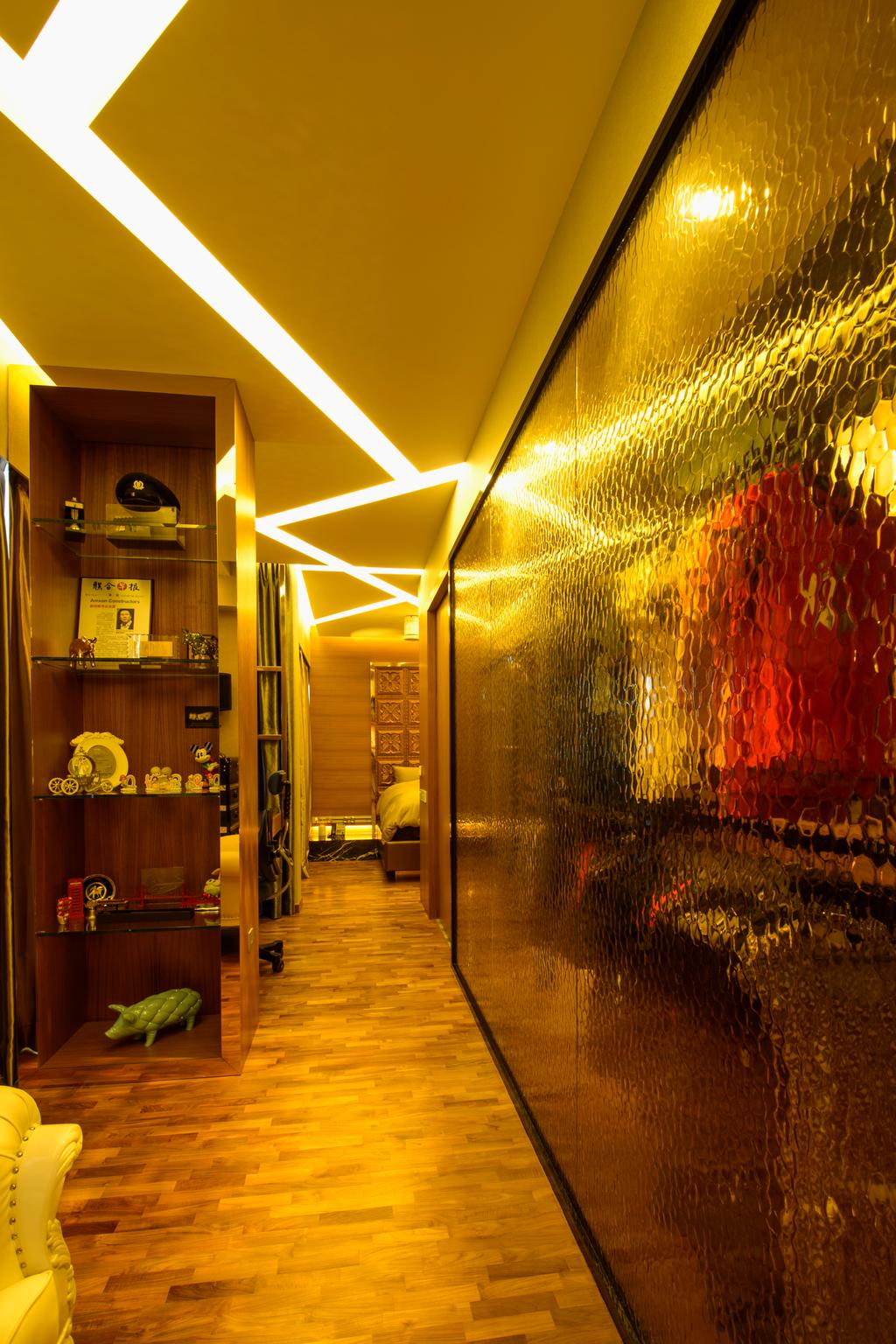 Eclectic, Condo, Bedroom, A Treasure Trove, Interior Designer, Hue Concept Interior Design, Corridor