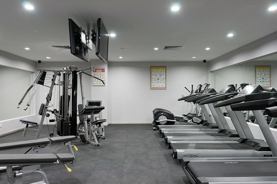 UE Bizhub, Icon Interior Design, Traditional, Commercial, Exercise, Fitness, Gym, Sport, Sports, Working Out