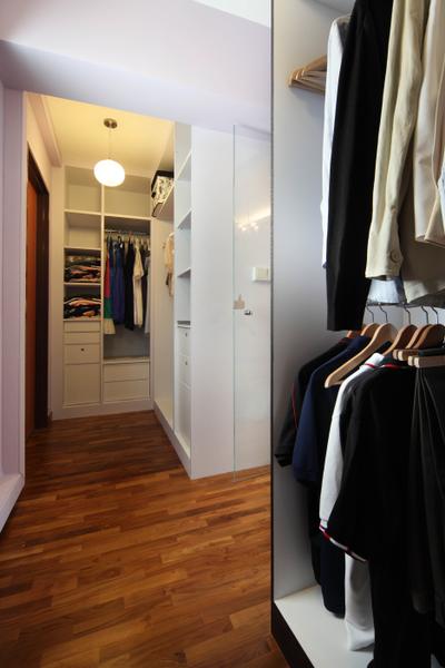 Punggol Place (Block 302C), De Exclusive Design Group, , Bedroom, , Wood Wardrobe, Walk In Wardrobe, Clothes