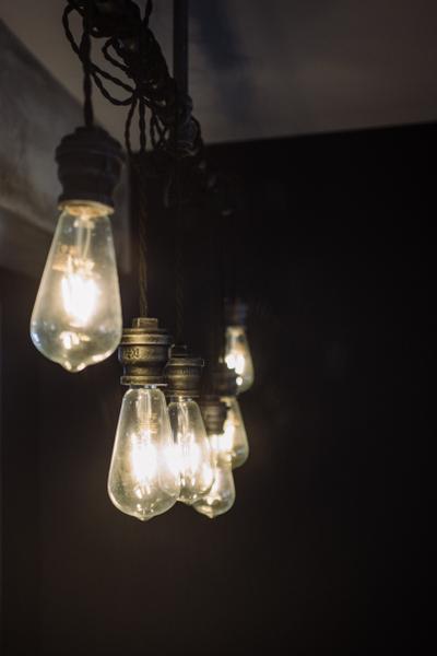 MacPherson Residency, Free Space Intent, , Kitchen, , Light Bulb, Light Bulb Industrial Lamp, Light, Lightbulb